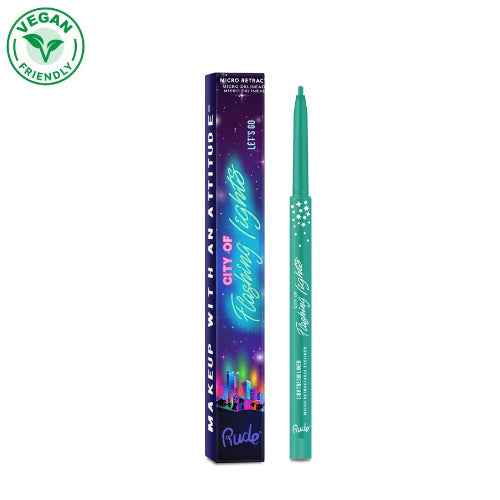 RUDE City of Flashing Lights Micro Retractable Liner - Let&