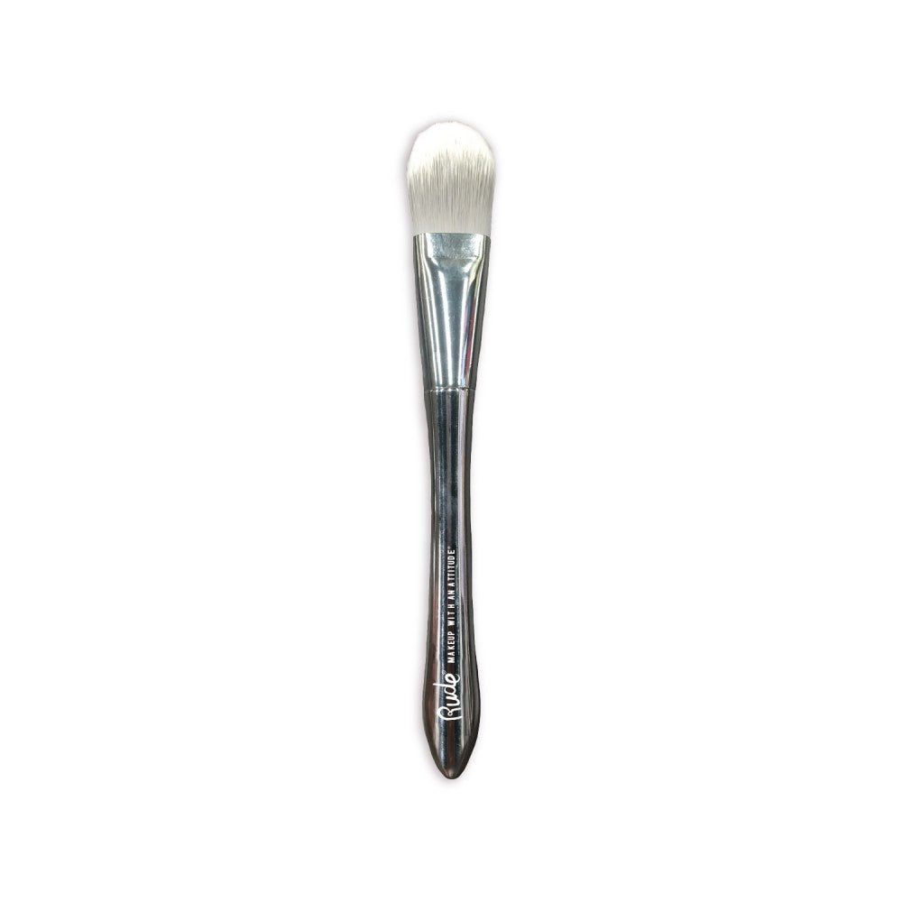 RUDE Silver Bullet Brush - Foundation Brush - DestGlow