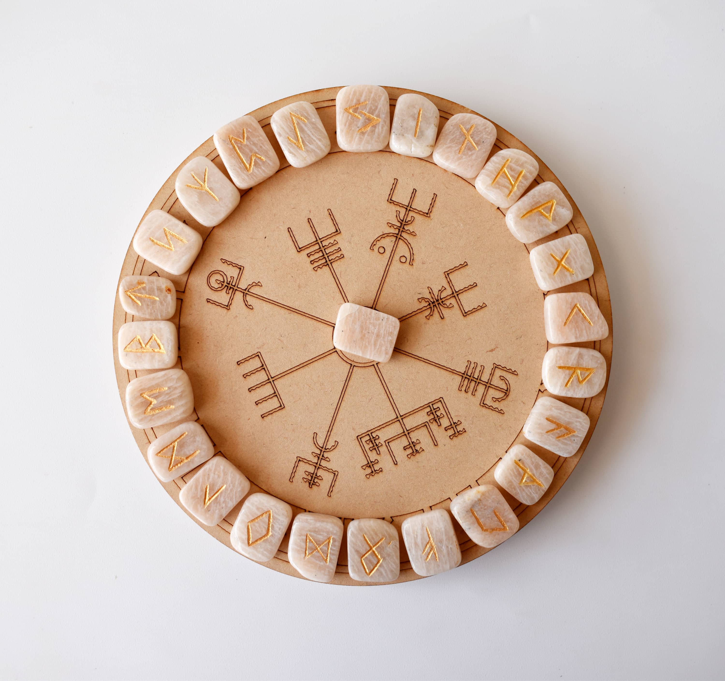 Moonstone Rune Set (Generosity and Gentle Self-Expression)