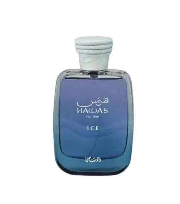 Rasasi Hawas Ice For Men 3.38 oz Eau De Perfume Spray by perfumesandrea