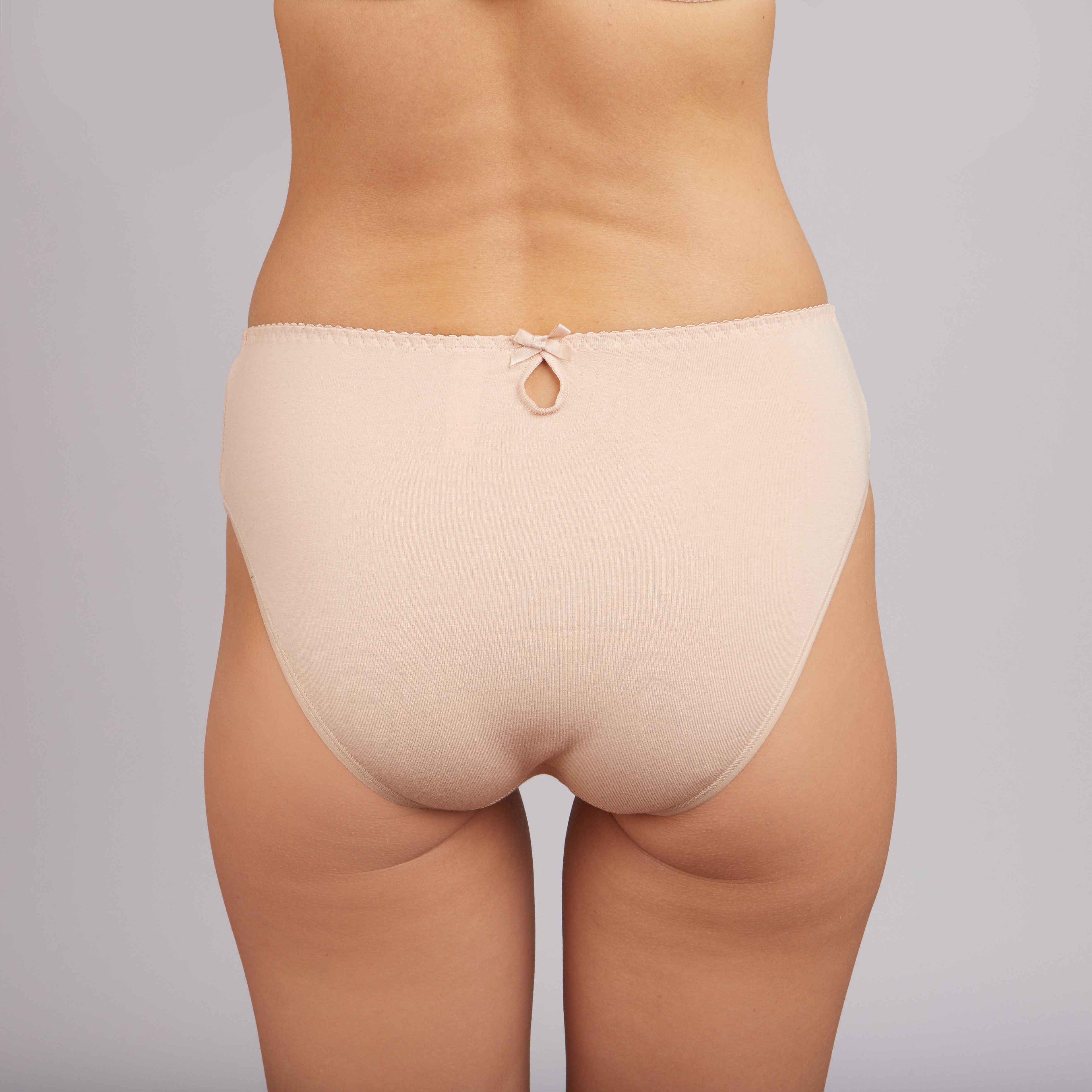 Cotton Panties Milavitsa 230360 - Medium-Waisted Slip