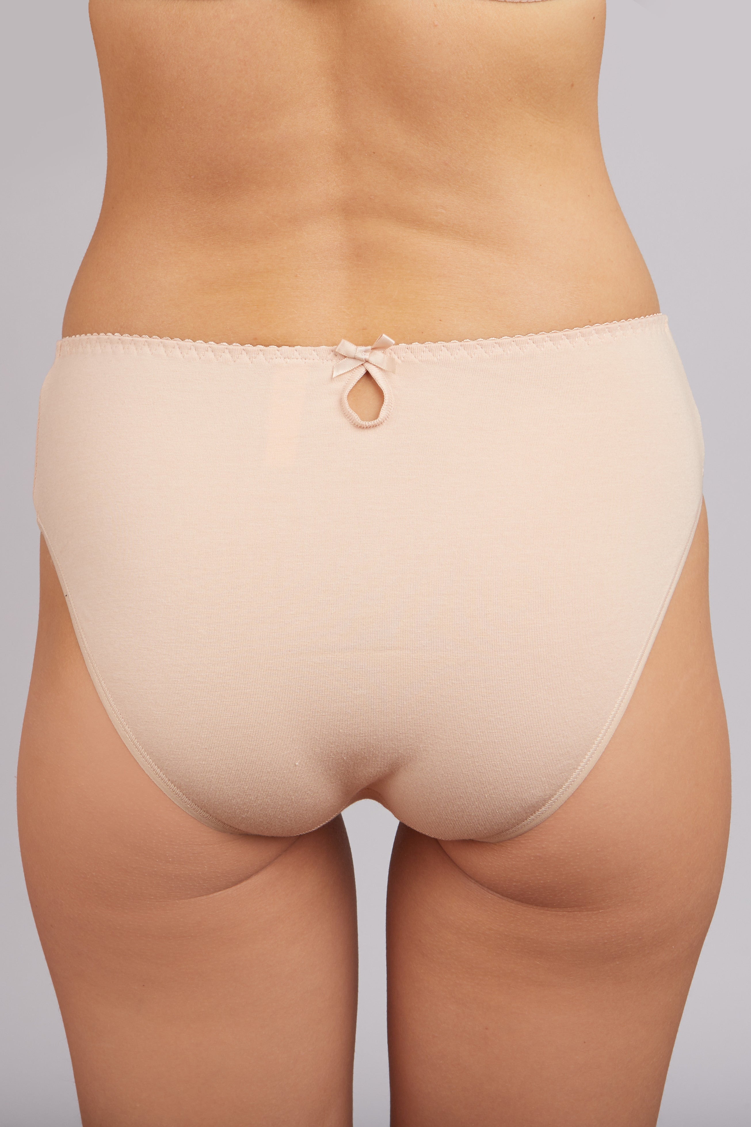 Cotton Panties Milavitsa 230360 - Medium-Waisted Slip