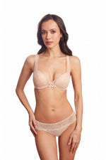 Bra Milavitsa 120190 - Molded, Built-in Push-Up, Lace