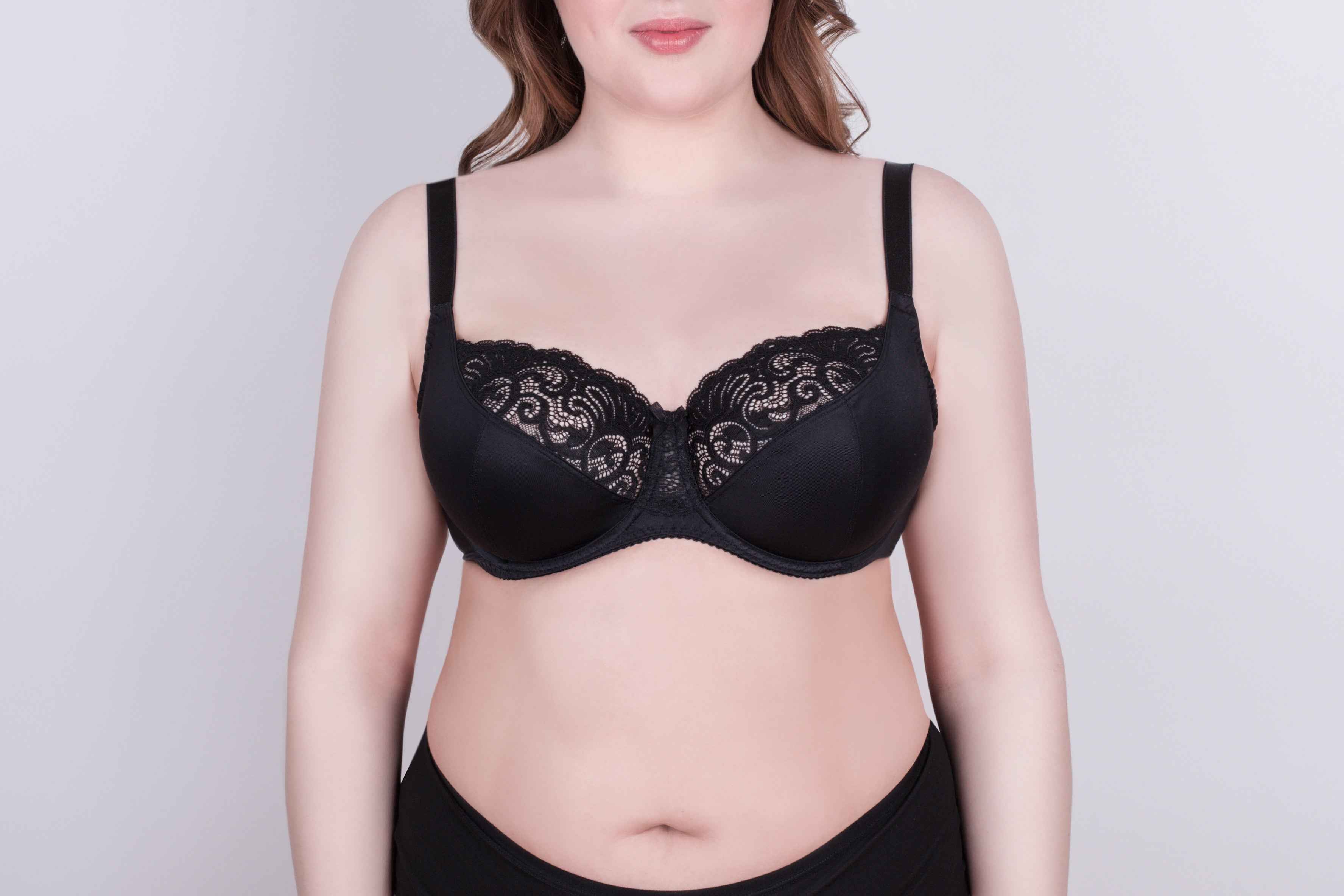 Bra Milavitsa 112830 - Elastic Lace, Underwired with Triple Segment Cups
