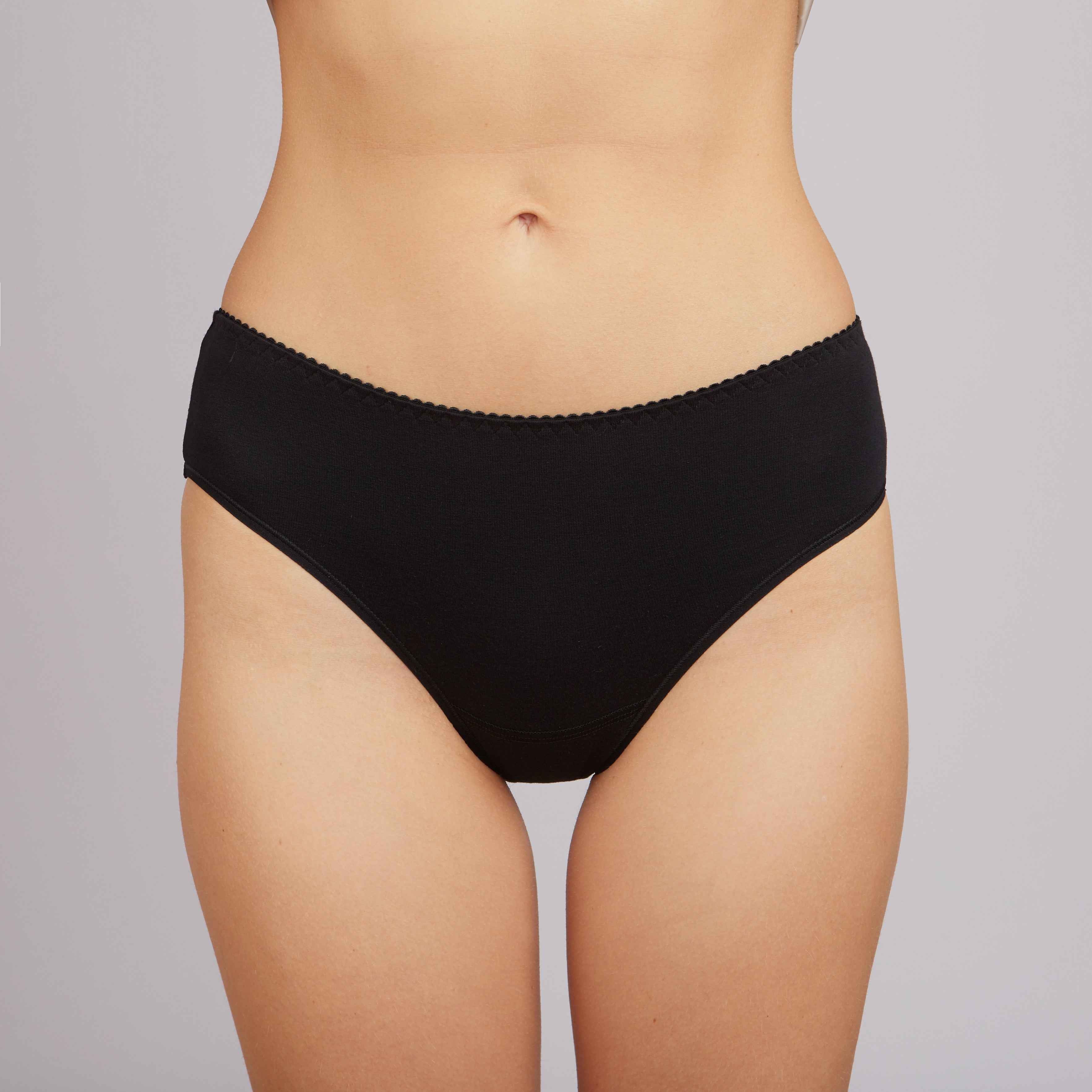 Cotton Panties Milavitsa 230360 - Medium-Waisted Slip