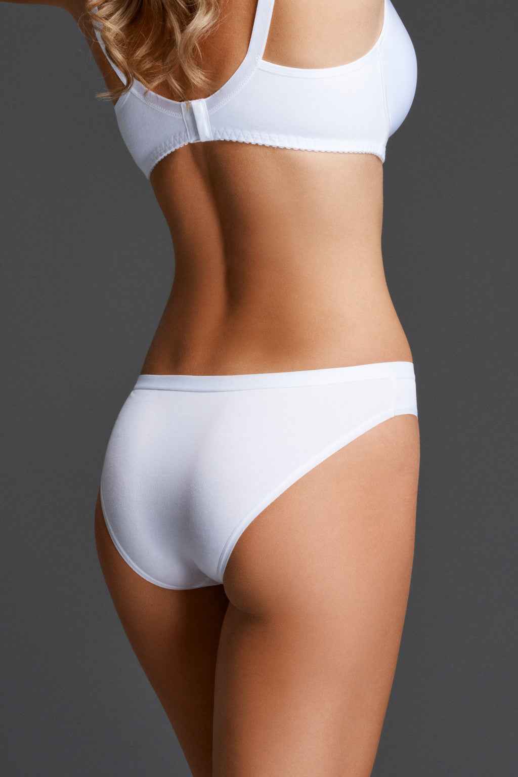 Cotton Panties Milavitsa 265420 - Medium-Waisted Slip