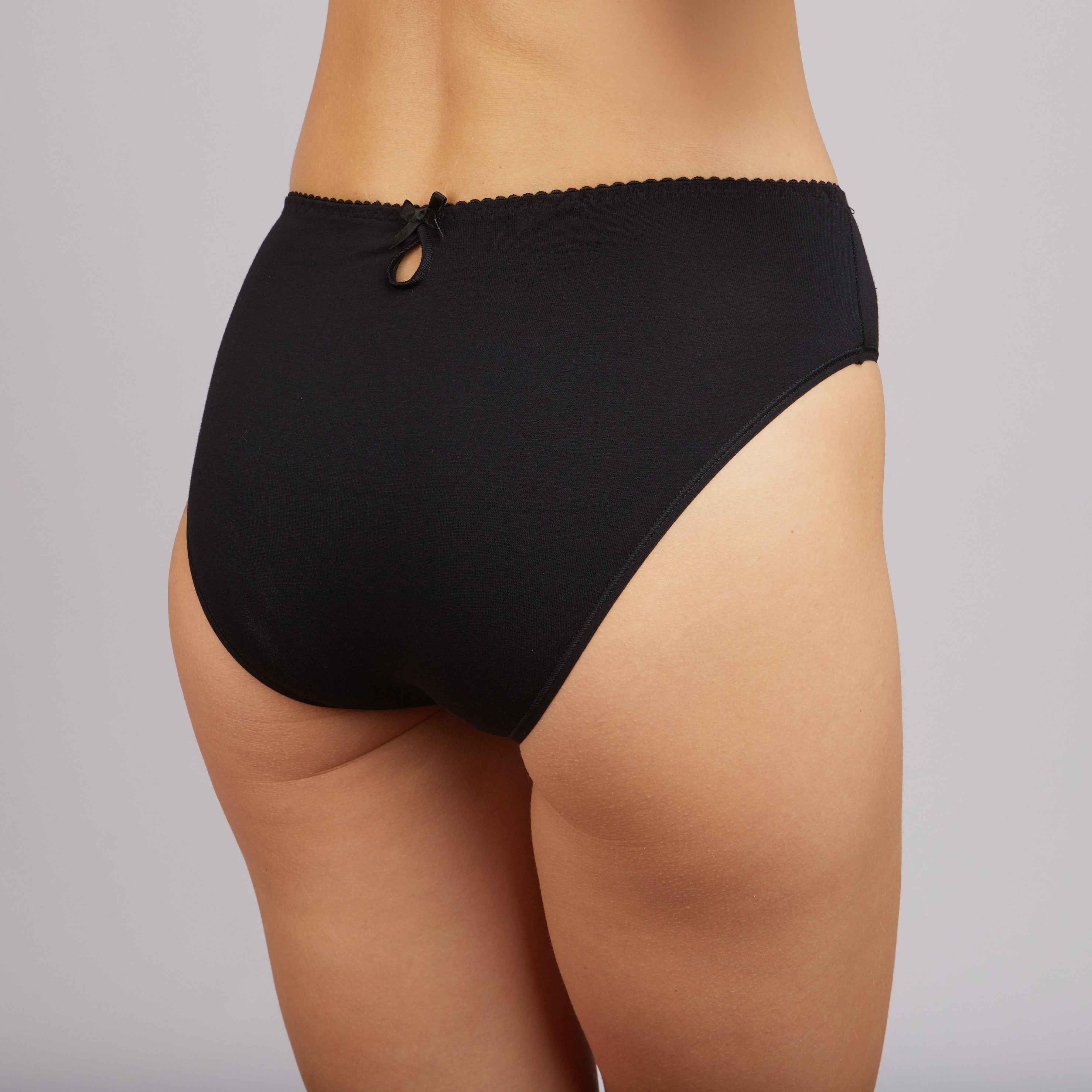 Cotton Panties Milavitsa 230360 - Medium-Waisted Slip