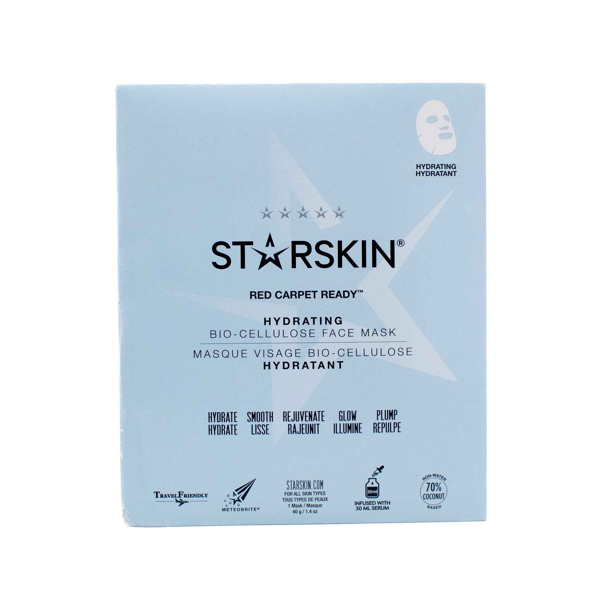 STARSKIN Red Carpet Ready Hydrating Face Mask 1 MASK - Imperfect Box by This is Beauty US
