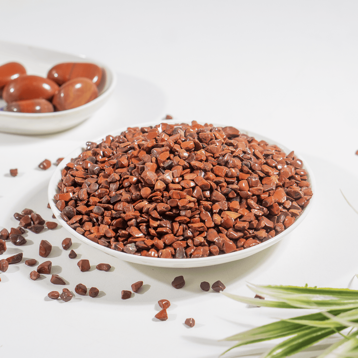 Red Jasper Crystal Chips. DestGlow