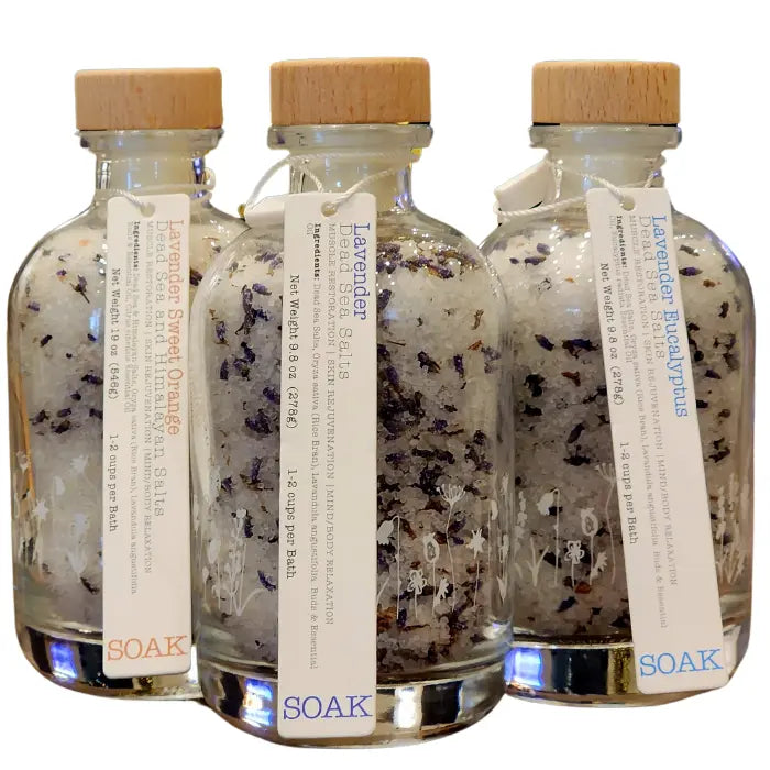 Bath Soak - Lavender & Dead Sea Salt by Lavender Life Company