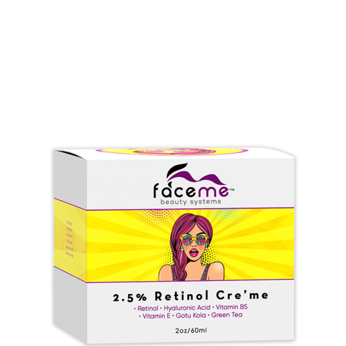 2.5% Retinol Cream - Anti-Aging Face Moisturizer for Wrinkles & Fine Lines