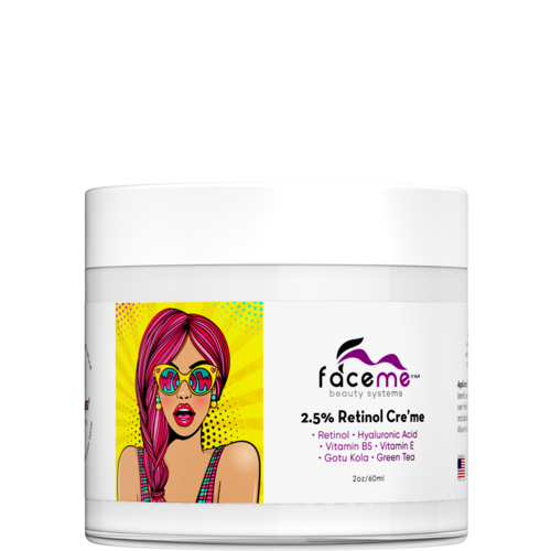 2.5% Retinol Cream - Anti-Aging Face Moisturizer for Wrinkles & Fine Lines