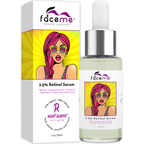 2.5% Retinol Serum - Anti-Aging Face Serum for Wrinkles & Fine Lines