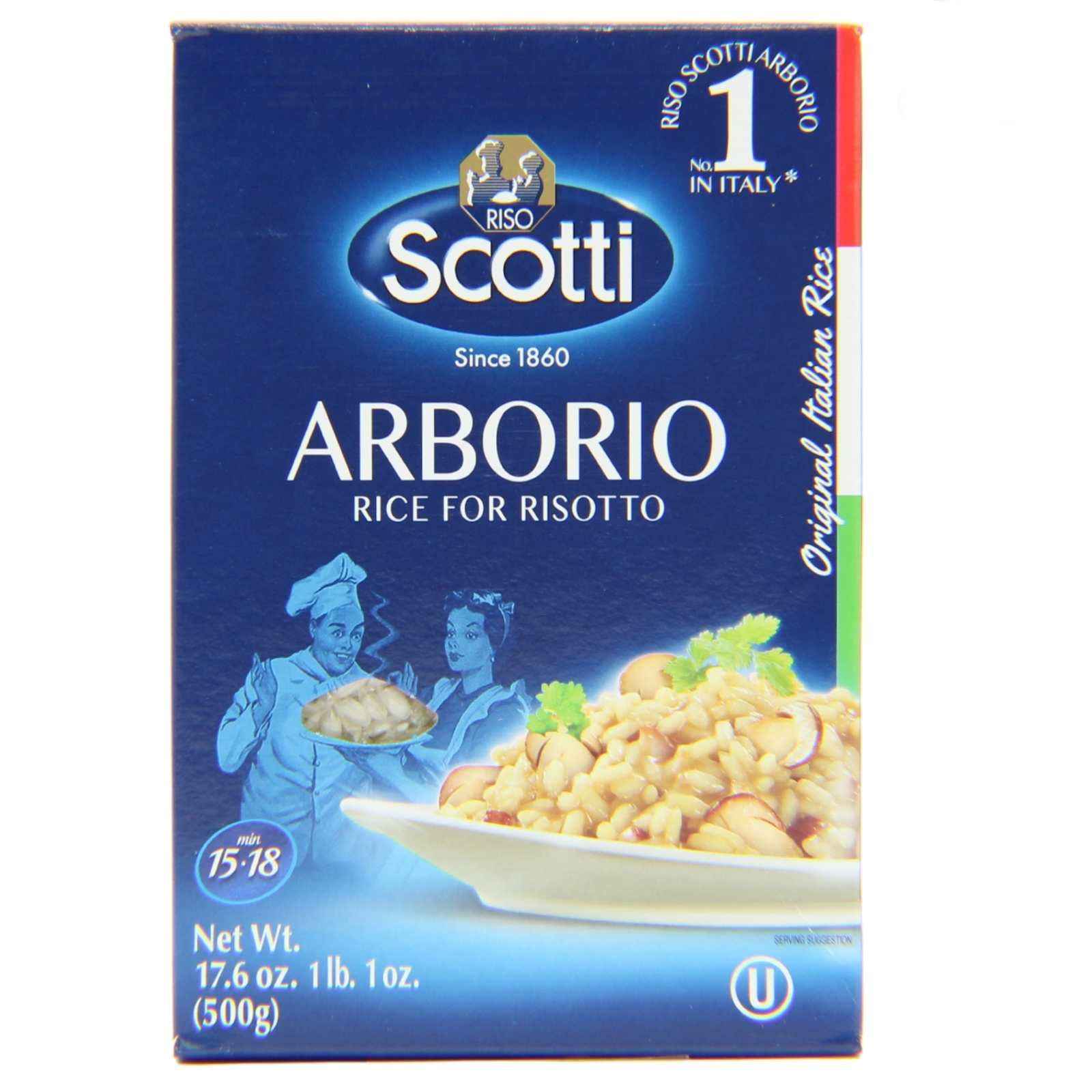 Riso Scotti, Arborio Rice, 1 lb (500 g)