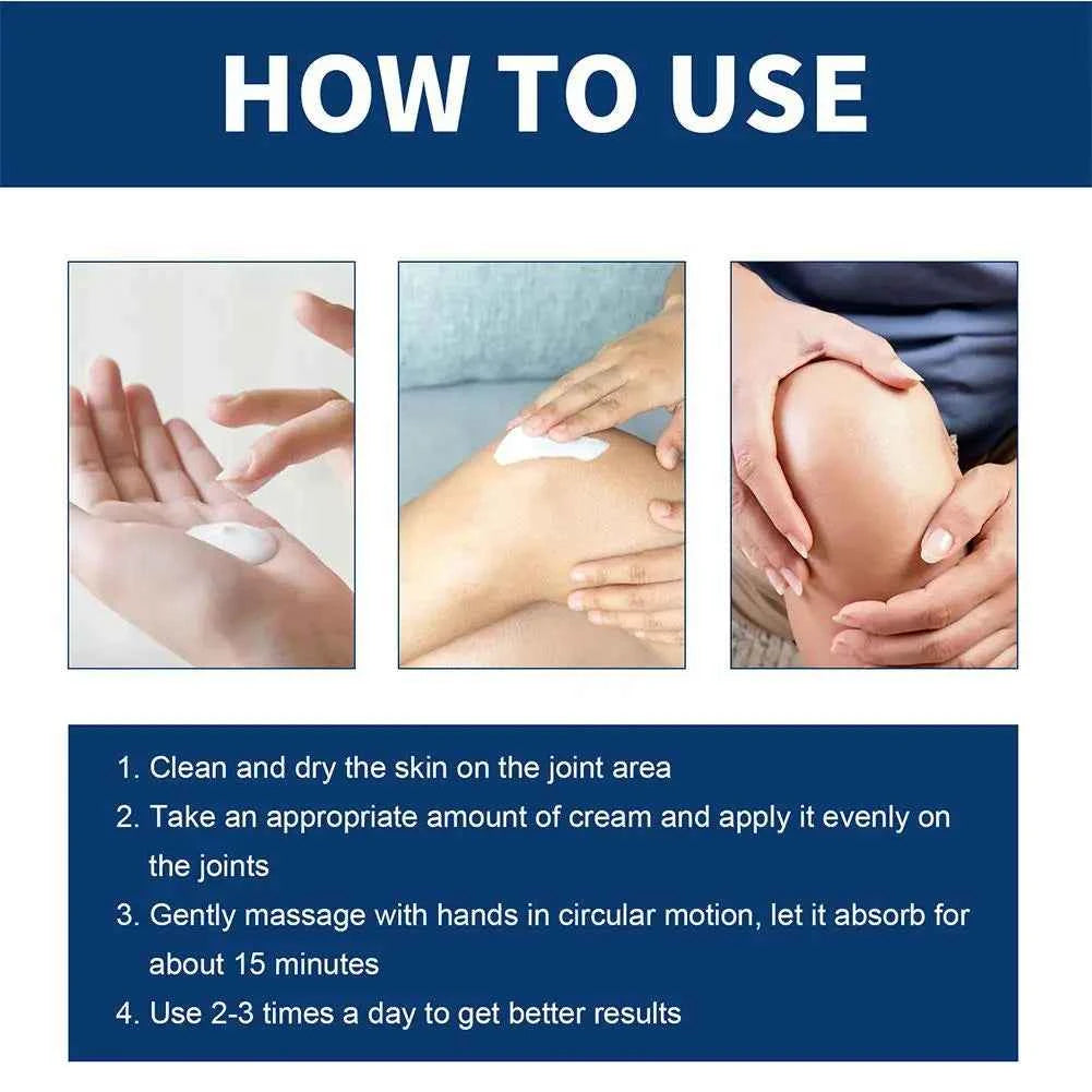 Pain Relief Cream for Lumbar Knee Soreness, Arthritis & Sciatica Treatment