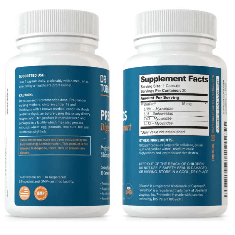 Probiotic and prebiotic supplements can maintain the integrity of the intestinal barrier and relieve digestive discomfort.