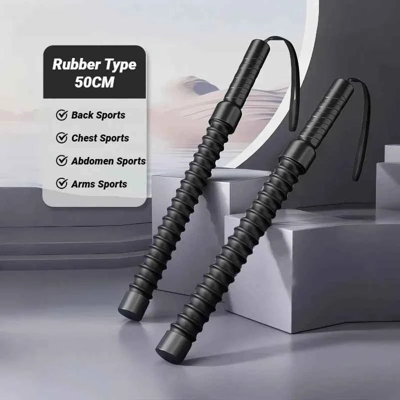 Stainless Steel Spring Arm Expander Bar – Ergonomic Strength Training Grip for Biceps, Triceps & Muscle Growth