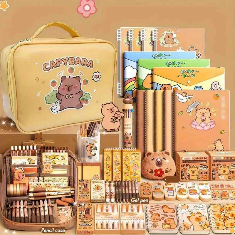 Cute Capybara Stationery Gift Set