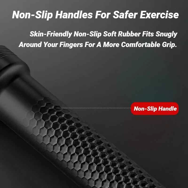 Stainless Steel Spring Arm Expander Bar – Ergonomic Strength Training Grip for Biceps, Triceps & Muscle Growth