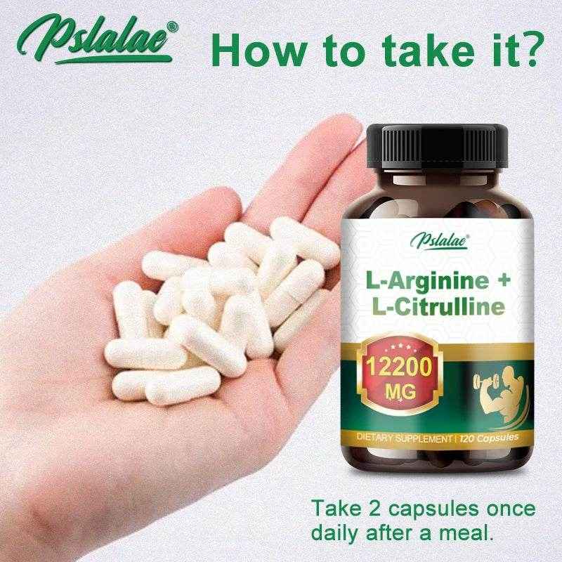 Creatine Monohydrate Capsules - Promotes Muscle Growth, Improves Endurance and Performance, Energy Support - 120 Capsules