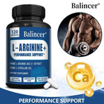 Men's Supplement with L-arginine To Help Build Muscle and Endurance, Provide Pre-workout Energy, and Improve Blood Flow