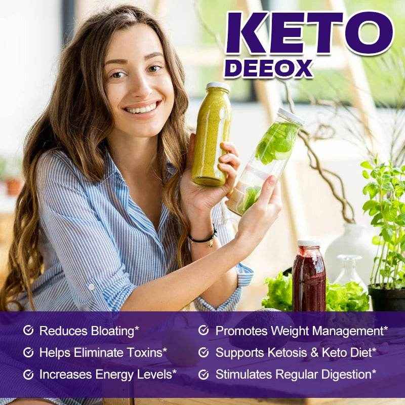 Ketogenic Capsules - Help Control Appetite, Burn Fat, Metabolize Fat, Inhibit Fat Accumulation, Promote Digestion and Detox