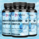 Magnesium Complex - Supports Deep Sleep, Promotes Muscle Growth, Bone, Brain, Heart Health - 120 Capsules