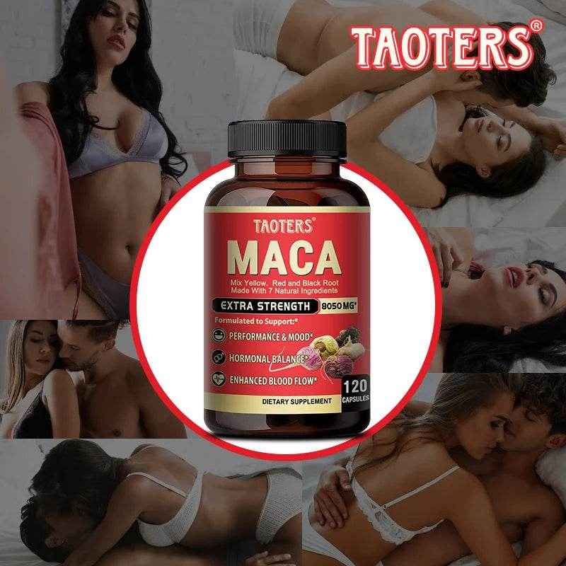 Maca root extract supplements support energy, endurance and athletic performance, mood and energy.