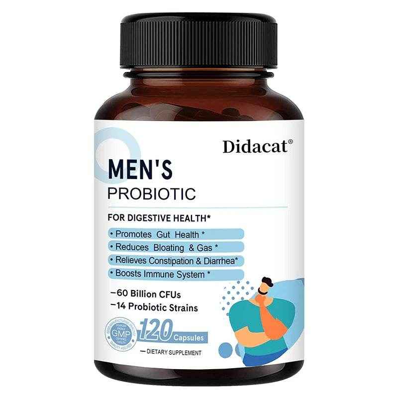 Probiotics, Supports Gut Health, Supports Relief of Constipation and Diarrhea, Supports Immune System, 120 Capsules, Women/Men