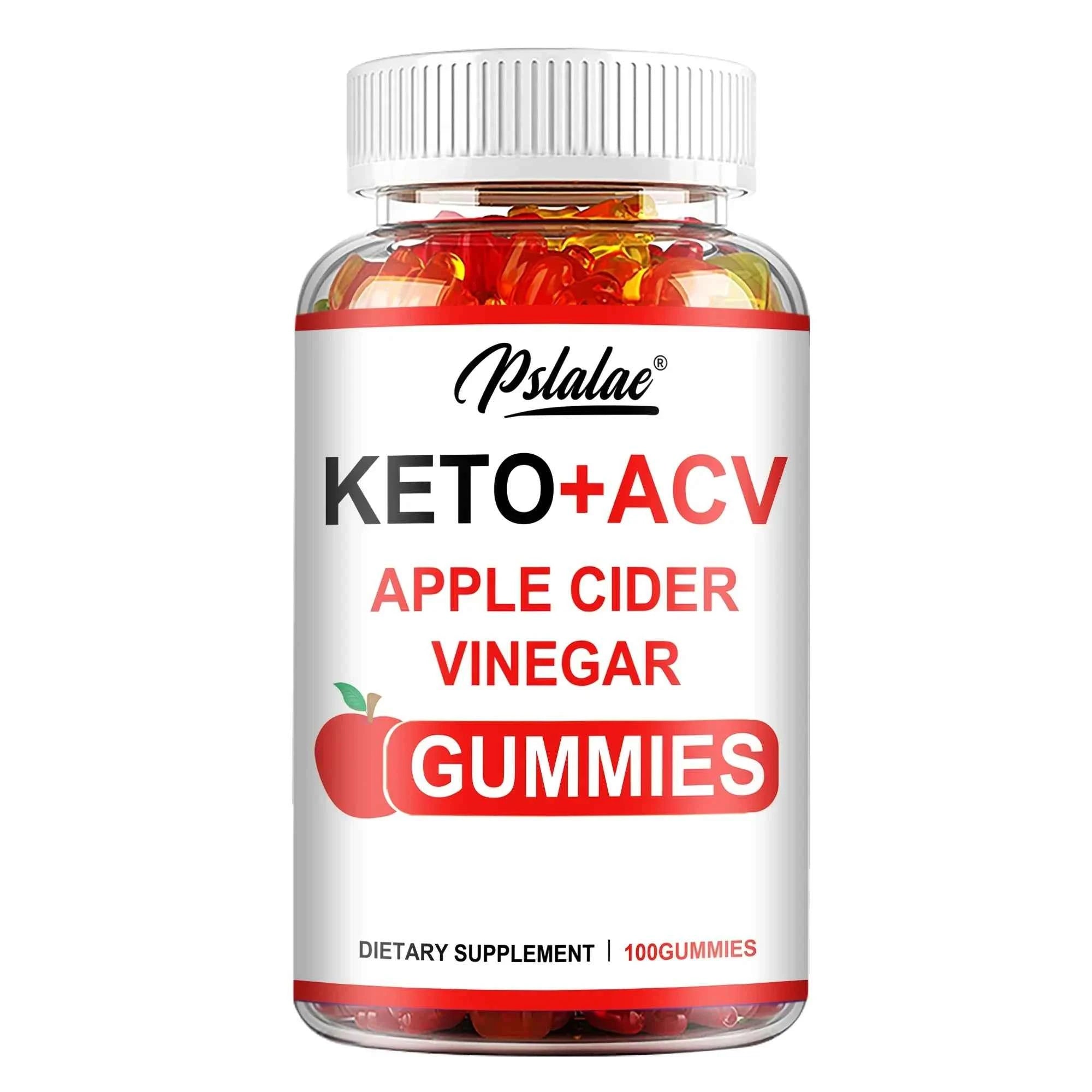 Keto + Acv Gummies - Natural Weight Loss, Heart Support, Hair, Skin, Nails, Weight Management Supplement - 100 Gummies