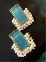 Joban Fashion Monalisa Stone Beaded Stud Earring