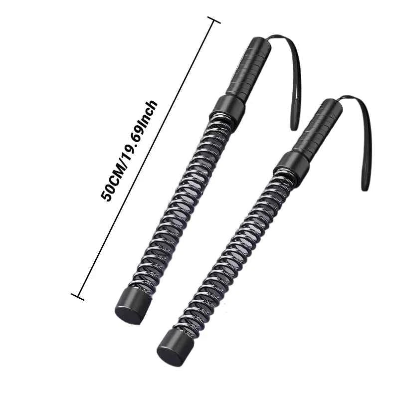 Stainless Steel Spring Arm Expander Bar – Ergonomic Strength Training Grip for Biceps, Triceps & Muscle Growth