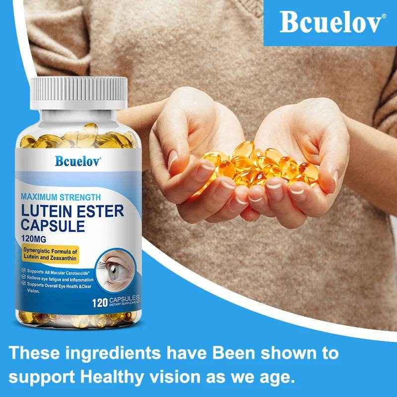 Lutein Supplements with Zinc and Grape Seed Extract May Support Clearer Vision, Relieve Dry Eyes, and Promote Overall Eye Health