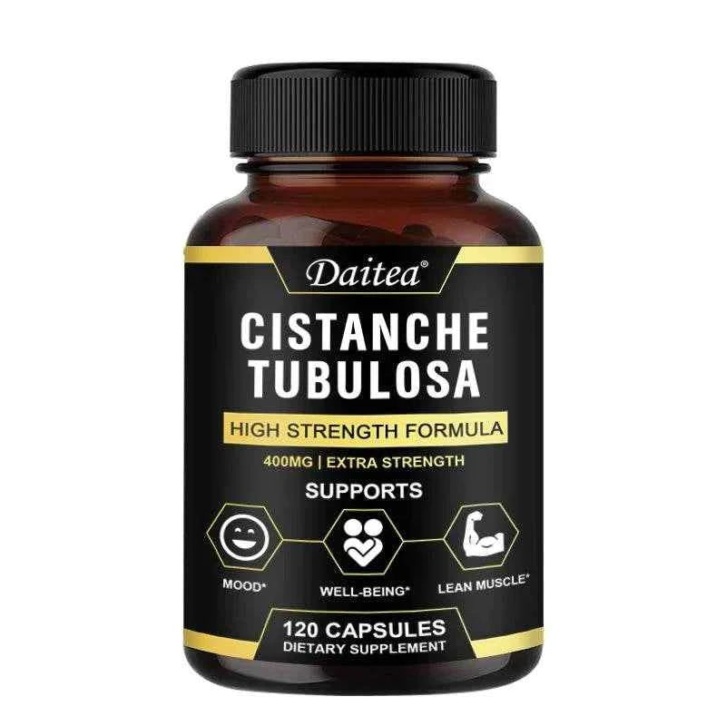 Cistanche Tubulosa Supplement 400MG - Mood, Endurance, Athletic Performance, Energy and Muscle Strength Support