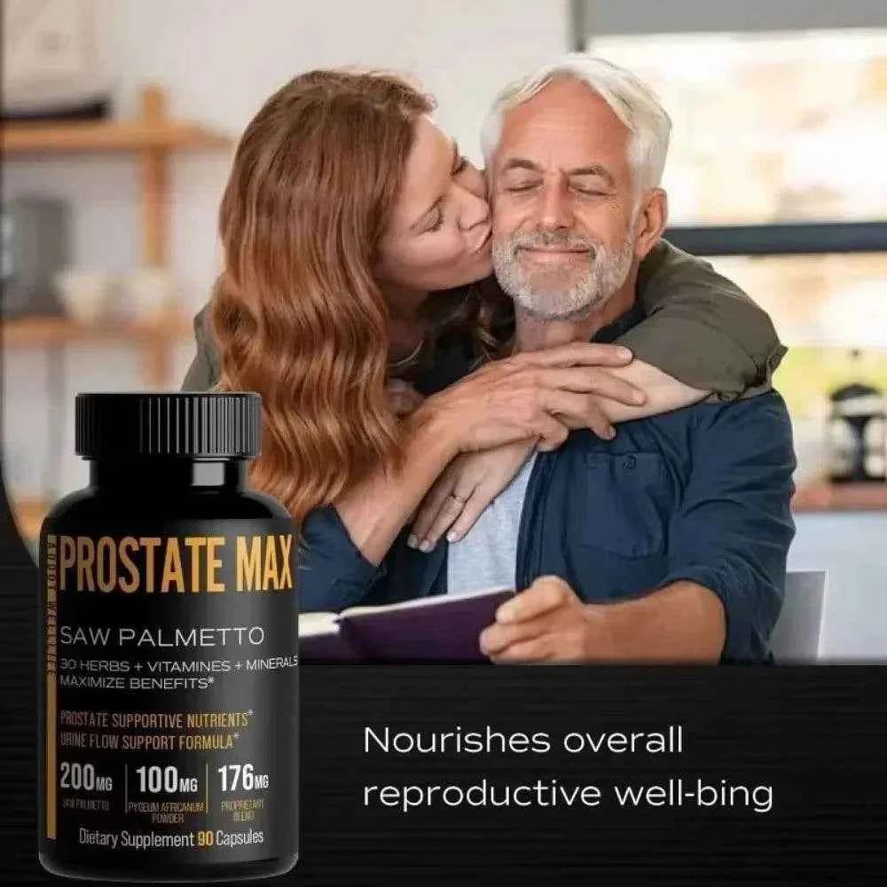 With Saw Palmetto and 30 Powerful Herbal Extracts, Minerals and Vitamins to Maximize Prostate Health, 90 Capsules