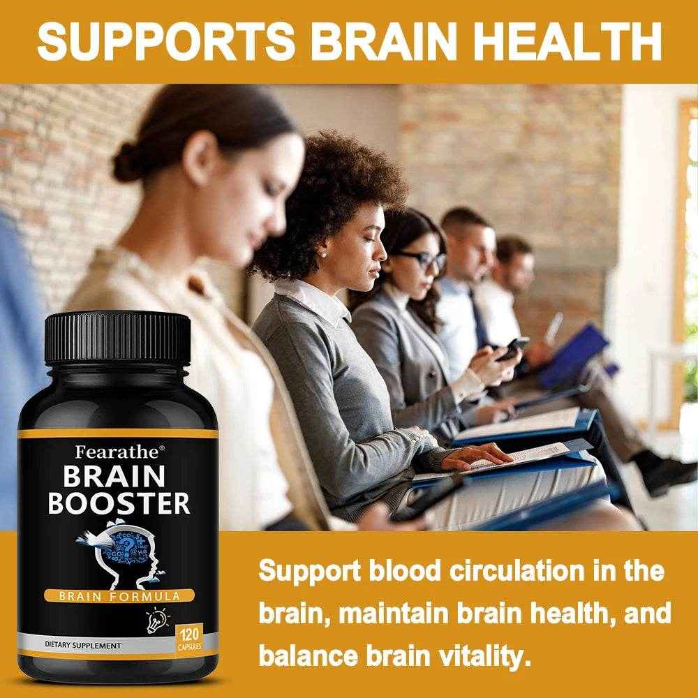 Rhodiola Rosea Extract, Vitamin B12 Supplement, Supports Brain and Nervous System Health, Antioxidant, 120 Capsules