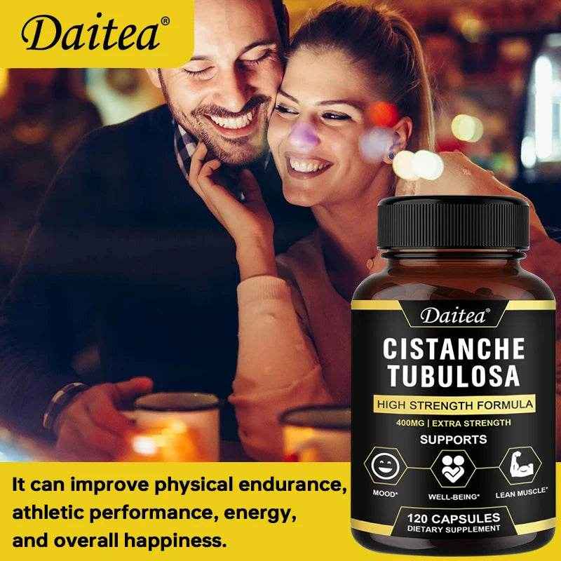 Cistanche Tubulosa Supplement 400MG - Mood, Endurance, Athletic Performance, Energy and Muscle Strength Support
