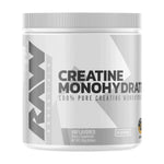 RAW Nutrition Essential 100% Pure Creatine Monohydrate Powder, Unflavored, 8.81 oz, 50 Servings