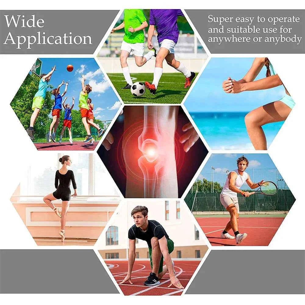 KneeFlex™ Elastic Breathable Knee Wrap – Joint Support & Pain Relief