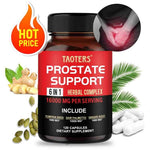 6 in 1 Herbal Capsules 16000mg - Prostate Supplement, Helps with Urinary Tract Control, Relieves Inflammation
