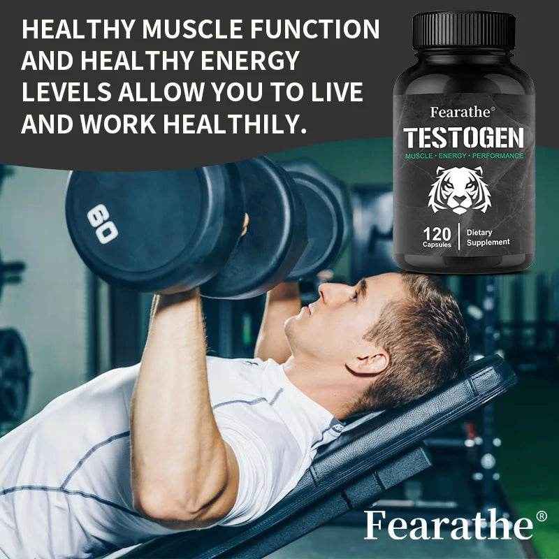 Black Pepper Extract Supplement - Helps Improve Male Performance, Muscle Mass, Energy and Endurance, and Overall Health