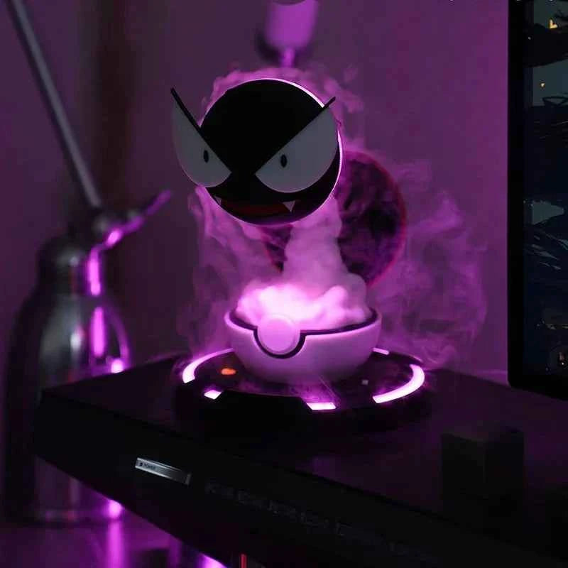 Gengar Smoky Night Light: Cute Anime Decor for Gaming Rooms
