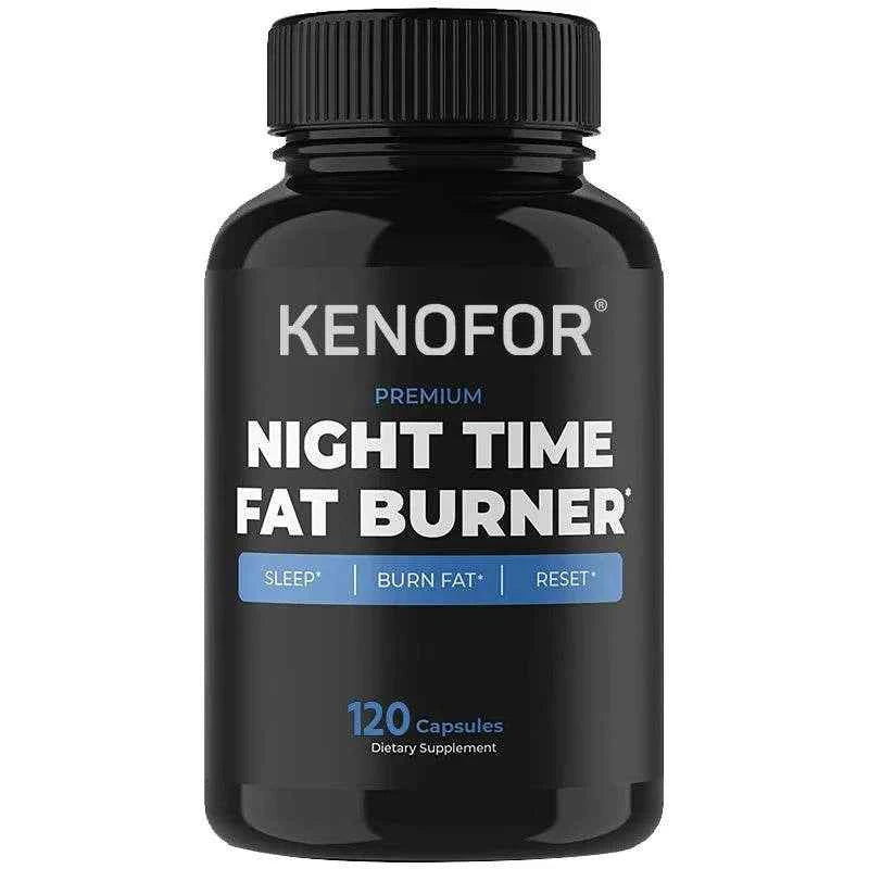 Night Time Fat Burner Supplement To Reduce Belly Fat - Helps Metabolic Cleansing, Sleep Aid Appetite Suppressant & Fat Burner