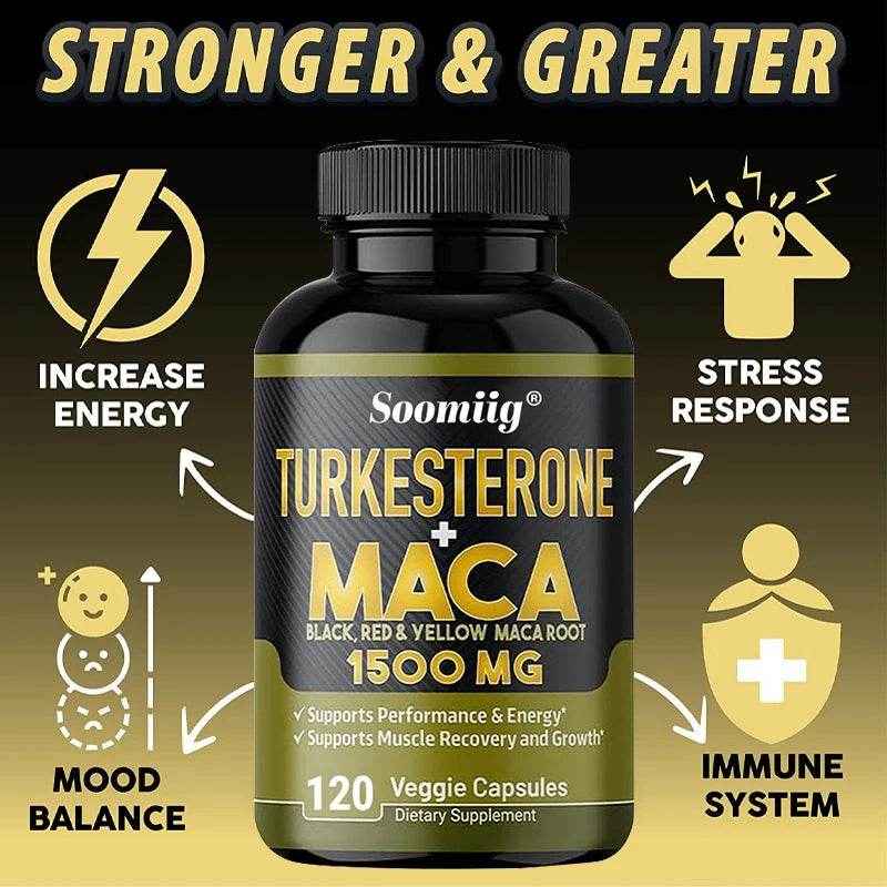 Endurance Supplement for Men - Supports Athletic Performance, Muscle Repair and Growth, Strength, Vitality and Overall Health