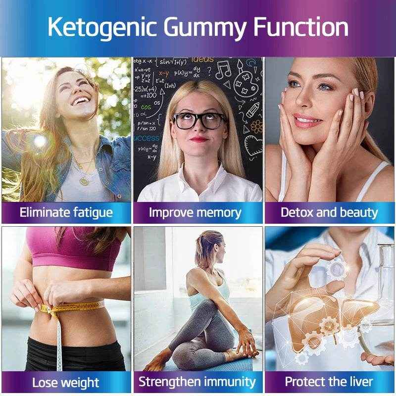 Keto ACV Gummies Advanced Weight Loss - for Women and Men - Apple Cider Vinegar Supplement - Detox & Cleanse, Digestion