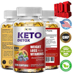 Ketogenic Capsules - Help Control Appetite, Burn Fat, Metabolize Fat, Inhibit Fat Accumulation, Promote Digestion and Detox