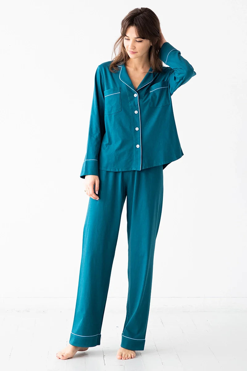 Classic Pajamas in Pima Cotton - DestGlow