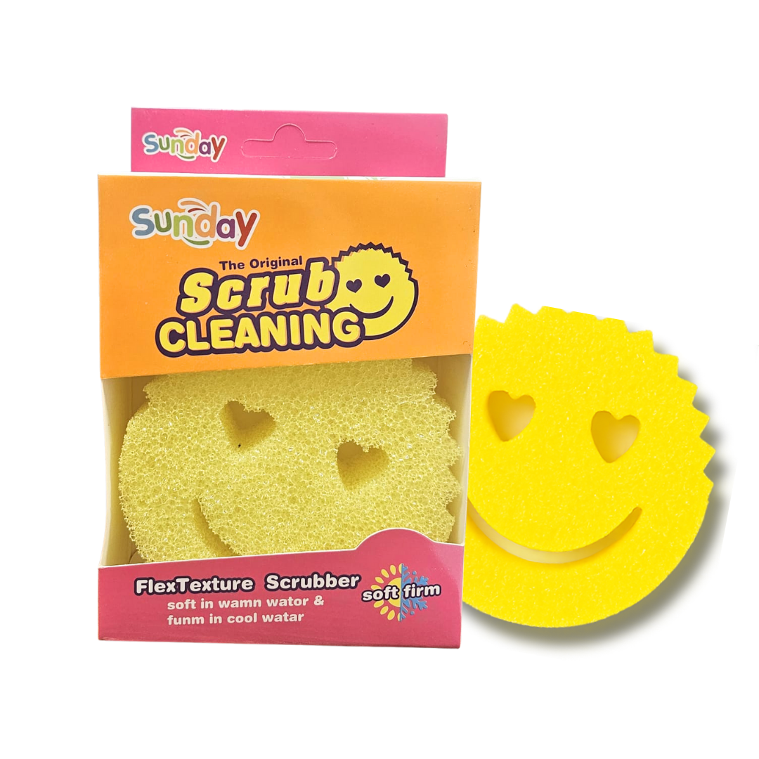 The Original Scrub Cleaning Sponges, 1 Pack DestGlow