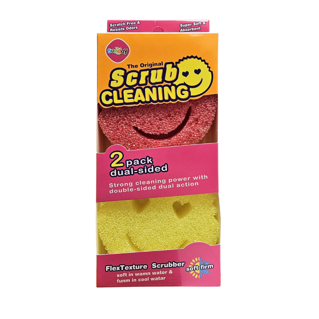 The Original Scrub Cleaning Sponges, 2?pack DestGlow