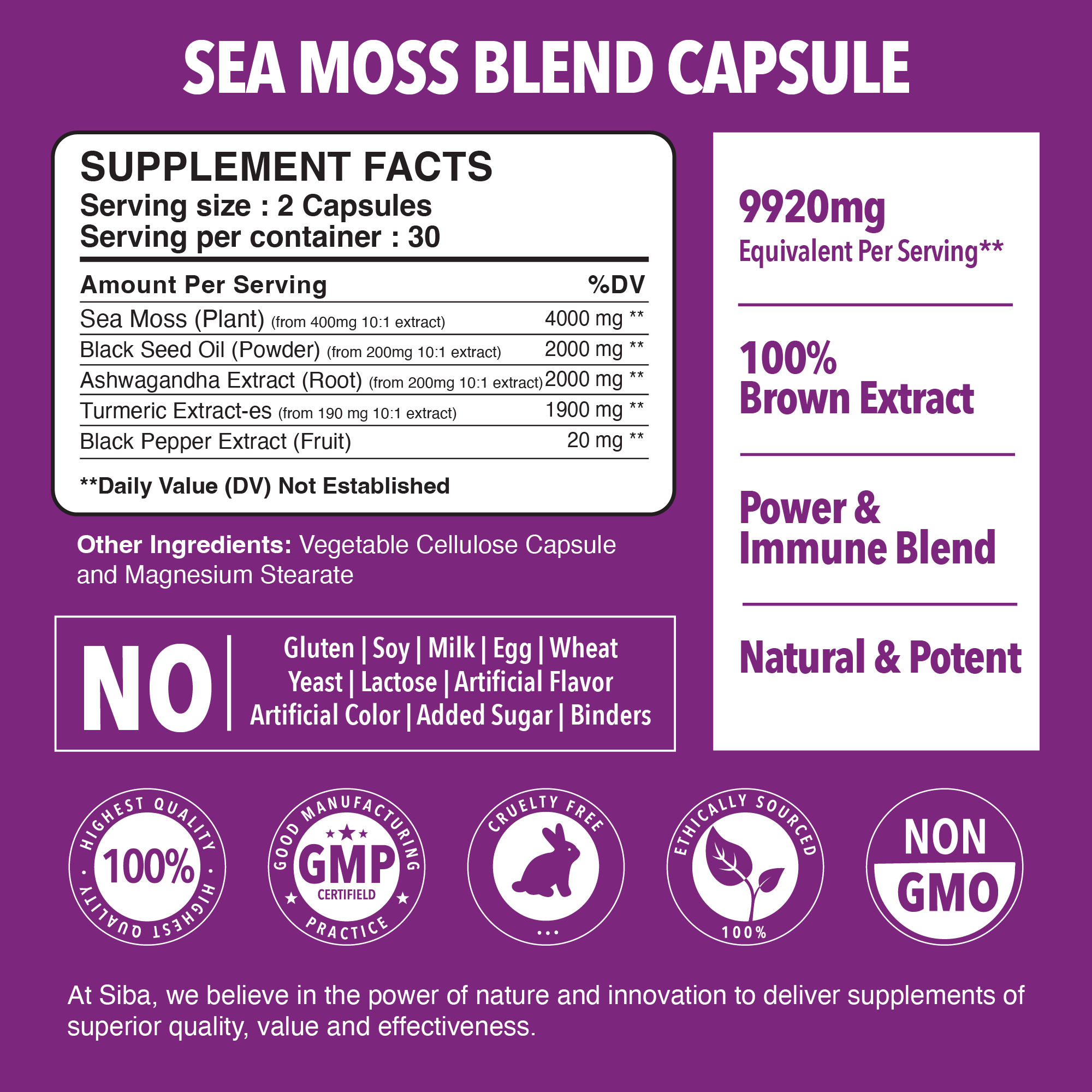 Sea Moss Capsules